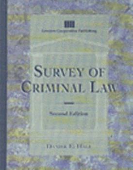 Paperback Survey of Criminal Law Book