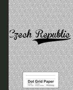 Paperback Dot Grid Paper: CZECH REPUBLIC Notebook Book