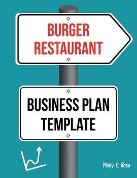Paperback Burger Restaurant Business Plan Template Book