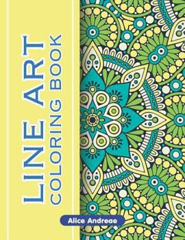 Paperback LineArt Coloring Book: An Adult Coloring Book with Fun, Easy, and Relaxing Coloring Pages Book