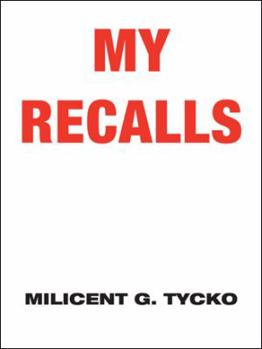 Paperback My Recalls Book
