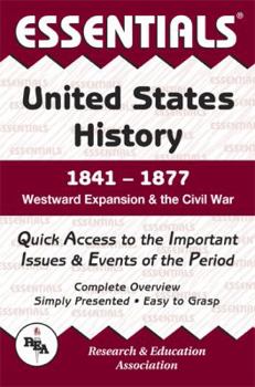 Paperback United States History: 1841 to 1877 Essentials Book