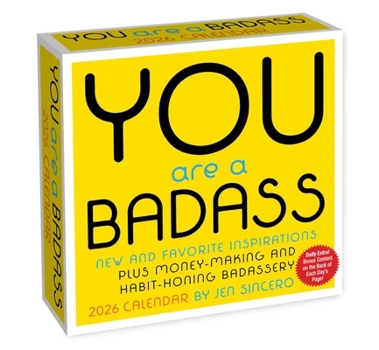 Calendar You Are a Badass 2026 Day-To-Day Calendar Book