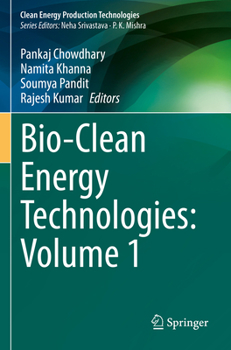 Paperback Bio-Clean Energy Technologies: Volume 1 Book