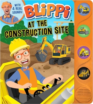Board book Blippi: At the Construction Site Book