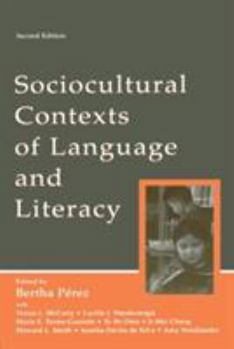 Paperback Sociocultural Contexts of Language and Literacy Book