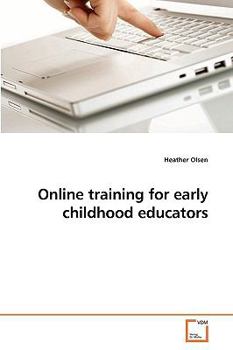 Paperback Online training for early childhood educators Book