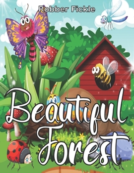Paperback Beautiful Forest: An Adult Coloring Book. Book
