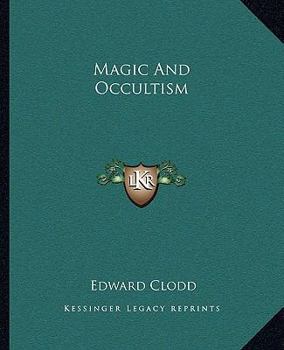 Paperback Magic And Occultism Book