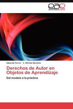 Paperback Derechos de Autor en Objetos de Aprendizaje [Spanish] Book
