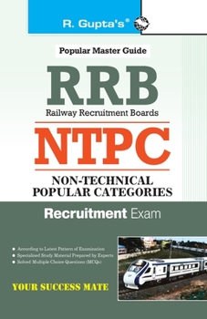 Paperback Rrb: NTPC (Ist Stage) Exam Guide Nontechnical popular categories, Recruitment Examination Book