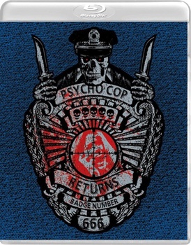 Blu-ray Psycho Cop Returns Book