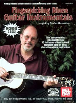 Paperback Fingerpicking Blues Guitar Instrumentals [With 2 CDs] Book