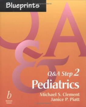 Paperback Blueprints Q&A Step 2: Pediatrics Book