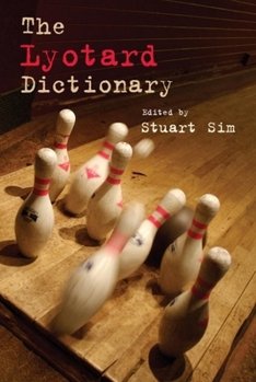 Paperback The Lyotard Dictionary Book