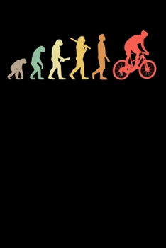 Mountainbiker Notizbuch: A5 Liniert 108 Seiten - Retro Mountainbike Evolution Notizheft - Geschenk f�r Mountainbiker