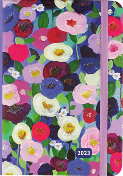 Hardcover 2023 Floral Fields Weekly Planner (16 Months, Aug 2022 to Dec 2023) Book