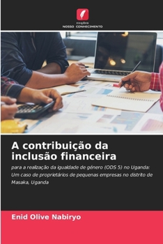 Paperback A contribuição da inclusão financeira [Portuguese] Book