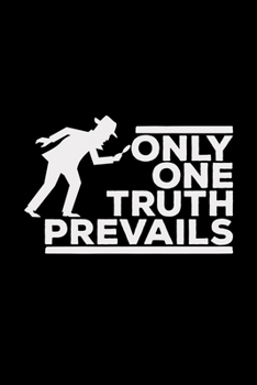 Paperback Only the truth prevails: 6x9 DETECTIVE - blank with numbers paper - notebook - notes Book