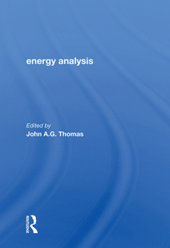 Hardcover Energy Analysis Book