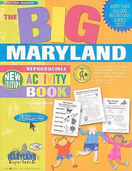 Paperback The Big Maryland Activity Book! Book