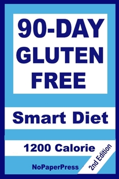 Paperback 90-Day Gluten Free Smart Diet - 1200 Calorie Book