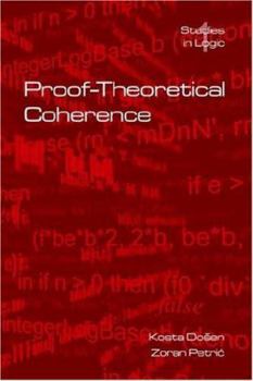 Paperback Proof-Theoretical Coherence Book