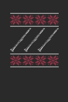 Paperback Christmas Clarinet: Graph Paper Notebook (6" x 9" - 120 pages) Christmas Themed Notebook for Daily Journal, Diary, and Gift Book
