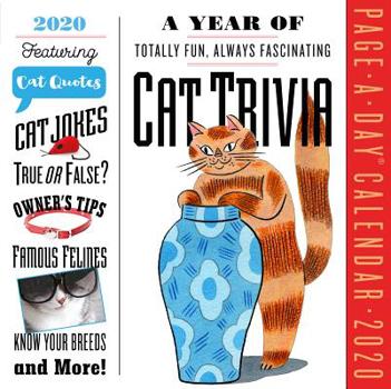 Calendar A Year of Cat Trivia Page-A-Day Calendar 2020 Book