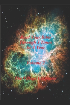 Paperback Read Your Bible Through 3 Times In A Year: The Pentateuch Book