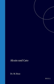 Hardcover Alcuin Und Cato [German] Book