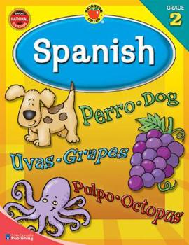 Paperback Spanish, Grade 2 (Brighter Child Workbooks) Book