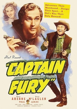 DVD Captain Fury Book