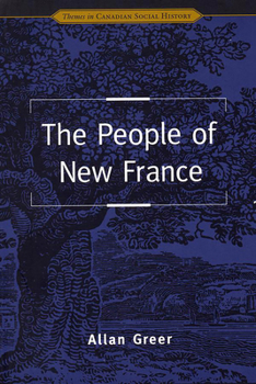 Paperback The People of New France Book