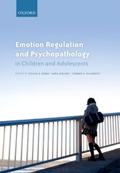 Paperback Emotion Regulation and Psychopathology in Children and Adolescents Book