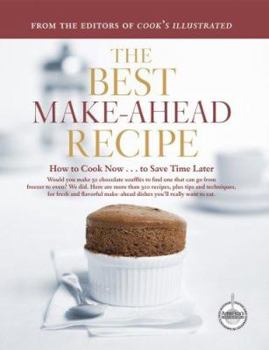 Hardcover The Best Make-Ahead Recipe Book