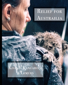 Paperback Relief for Australia Koalas Kangaroos & Lemurs Book