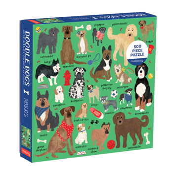 Misc. Puz 500 Family Doodle Dogs Book