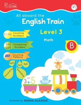 Paperback All Aboard The English Train: Level 3 - Math Book