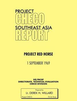 Paperback Project Checo Southeast Asia Study: Project Red Horse Book