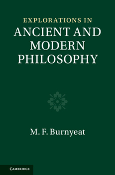 Hardcover Explorations in Ancient and Modern Philosophy (Vols 3-4 2-Volume Set) Book