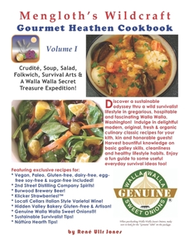 Paperback Mengloth's Wildcraft Gourmet Heathen Cookbook Book