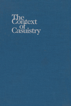 Hardcover The Context of Casuistry Book