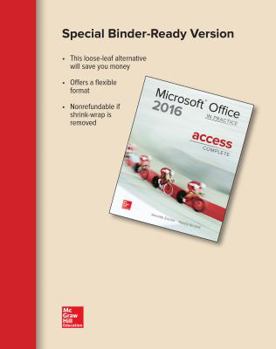 Paperback Looseleaf for Microsoft Office Access 2016 Complete: In Practice Book