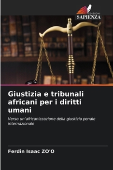 Paperback Giustizia e tribunali africani per i diritti umani (Italian Edition) [Italian] Book