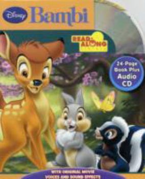 Hardcover Disney Read Alongs Bambi Book