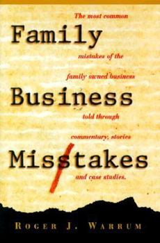 Hardcover Family Business Misstakes Book