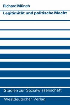 Paperback Legitimität Und Politische Macht [German] Book