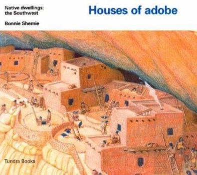 Paperback Houses of adobe (Native Dwellings) Book