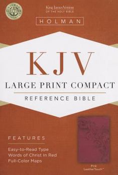 Imitation Leather Large Print Compact Reference Bible-KJV [Large Print] Book